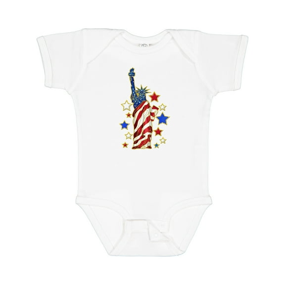 Inktastic Statue of Liberty Boys or Girls Baby Bodysuit