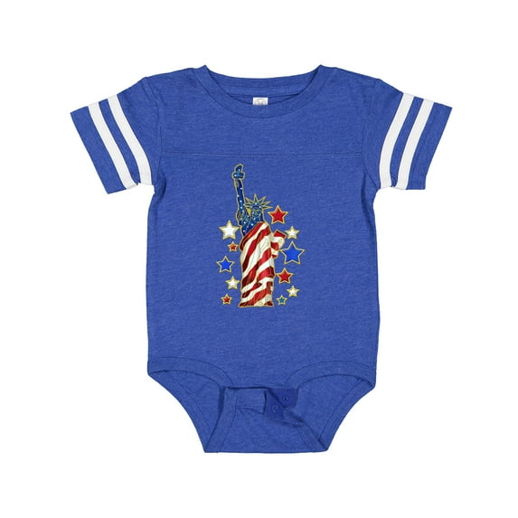 Inktastic Statue of Liberty Boys or Girls Baby Bodysuit