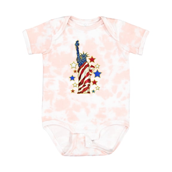Inktastic Statue of Liberty Boys or Girls Baby Bodysuit