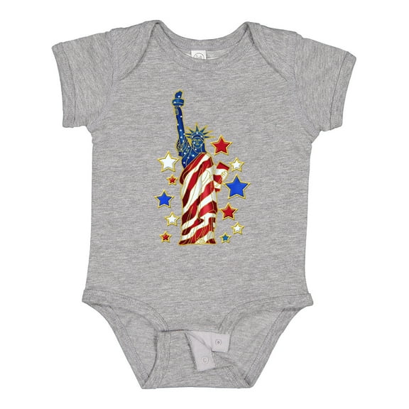 Inktastic Statue of Liberty Boys or Girls Baby Bodysuit