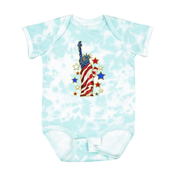 Inktastic Statue of Liberty Boys or Girls Baby Bodysuit