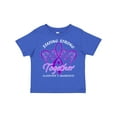 thumbnail image 1 of Inktastic Staying Strong Together Alzheimer's Awareness Purple Ribbon Boys or Girls Toddler T-Shirt, 1 of 5
