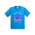 thumbnail image 1 of Inktastic Staying Strong Together Alzheimer's Awareness Purple Ribbon Youth T-Shirt, 1 of 5