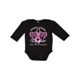 thumbnail image 1 of Inktastic Staying Strong Together with Pink Breast Cancer Ribbon Boys or Girls Long Sleeve Baby Bodysuit, 1 of 5