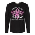 thumbnail image 1 of Inktastic Staying Strong Together with Pink Breast Cancer Ribbon Long Sleeve T-Shirt, 1 of 5