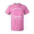 thumbnail image 1 of Inktastic Staying Strong Together with Pink Breast Cancer Ribbon T-Shirt, 1 of 5