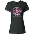 thumbnail image 1 of Inktastic Staying Strong Together with Pink Breast Cancer Ribbon Women's T-Shirt, 1 of 5