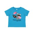 thumbnail image 1 of Inktastic Stealin' Your Heart Cute Raccoon Boys or Girls Baby T-Shirt, 1 of 5