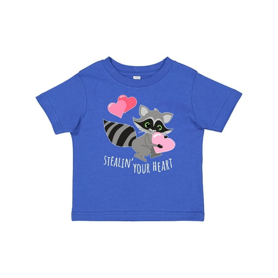 Inktastic Stealin' Your Heart Cute Raccoon Boys or Girls Baby T-Shirt
