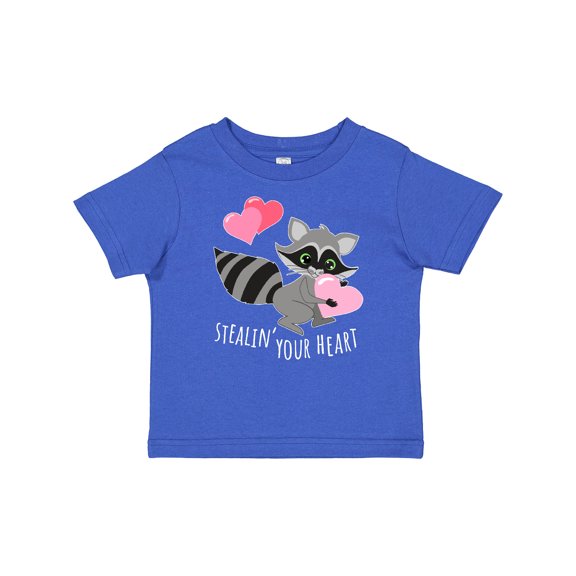 Inktastic Stealin' Your Heart Cute Raccoon Boys or Girls Baby T-Shirt