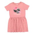 thumbnail image 1 of Inktastic Stealin' Your Heart Cute Raccoon Girls Toddler Dress, 1 of 5