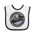 thumbnail image 1 of Inktastic Steam Train Kid Who Loves Trains Boys Baby Bib, 1 of 4