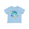 thumbnail image 1 of Inktastic Stegosaurus Space Dinosaur with Stars and Planet Boys or Girls Baby T-Shirt, 1 of 5