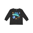 thumbnail image 1 of Inktastic Stegosaurus Space Dinosaur with Stars and Planet Boys or Girls Long Sleeve Toddler T-Shirt, 1 of 5