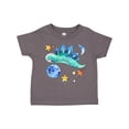 thumbnail image 1 of Inktastic Stegosaurus Space Dinosaur with Stars and Planet Boys or Girls Toddler T-Shirt, 1 of 5