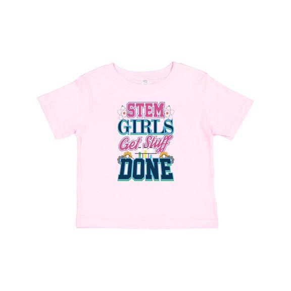 Inktastic Stem Science Technology Engineering Math Girl Girls Baby T-Shirt