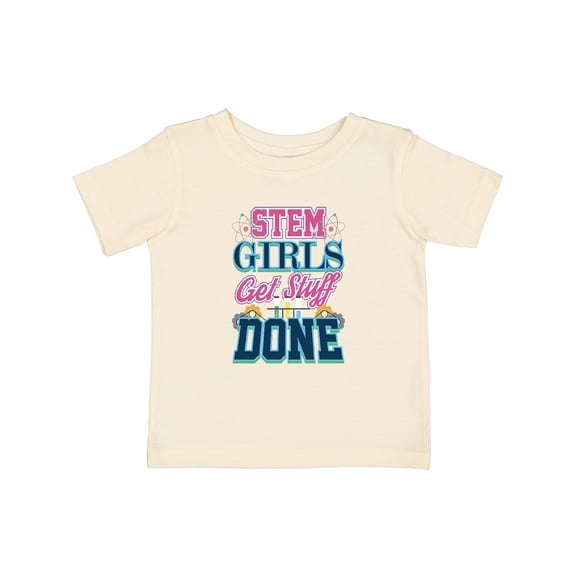 Inktastic Stem Science Technology Engineering Math Girl Girls Baby T-Shirt