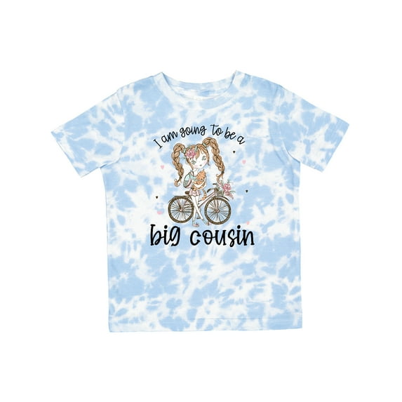 Inktastic Stick Girl I Am Going to Be a Big Cousin Boys or Girls Toddler T-Shirt