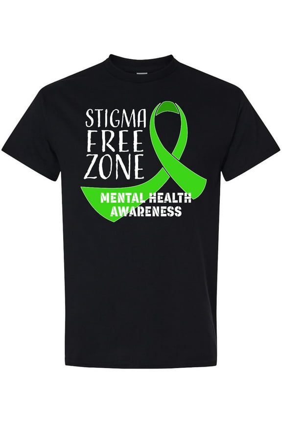 Stigma Free Zone Mental Health Awareness T-Shirt