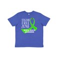 thumbnail image 1 of Inktastic Stigma Free Zone Mental Health Awareness Youth T-Shirt, 1 of 5