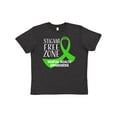 thumbnail image 1 of Inktastic Stigma Free Zone Mental Health Awareness Youth T-Shirt, 1 of 5