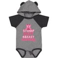 thumbnail image 1 of Inktastic Stomp Out Breast Cancer with Pink Cowgirl Boots Boys or Girls Baby Bodysuit, 1 of 5
