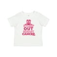 thumbnail image 1 of Inktastic Stomp Out Breast Cancer with Pink Cowgirl Boots Boys or Girls Baby T-Shirt, 1 of 5