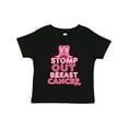 thumbnail image 1 of Inktastic Stomp Out Breast Cancer with Pink Cowgirl Boots Boys or Girls Toddler T-Shirt, 1 of 5