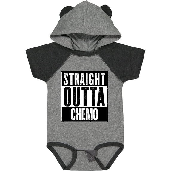 Inktastic Straight Outta Chemo Boys or Girls Baby Bodysuit
