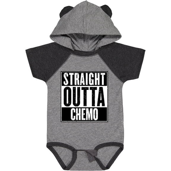 Inktastic Straight Outta Chemo Boys or Girls Baby Bodysuit