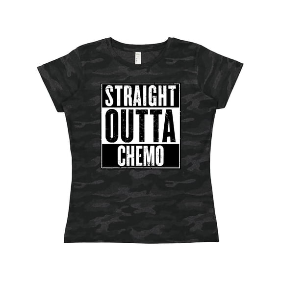 Inktastic Straight Outta Chemo Women's T-Shirt