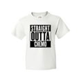 thumbnail image 1 of Inktastic Straight Outta Chemo Youth T-Shirt, 1 of 5