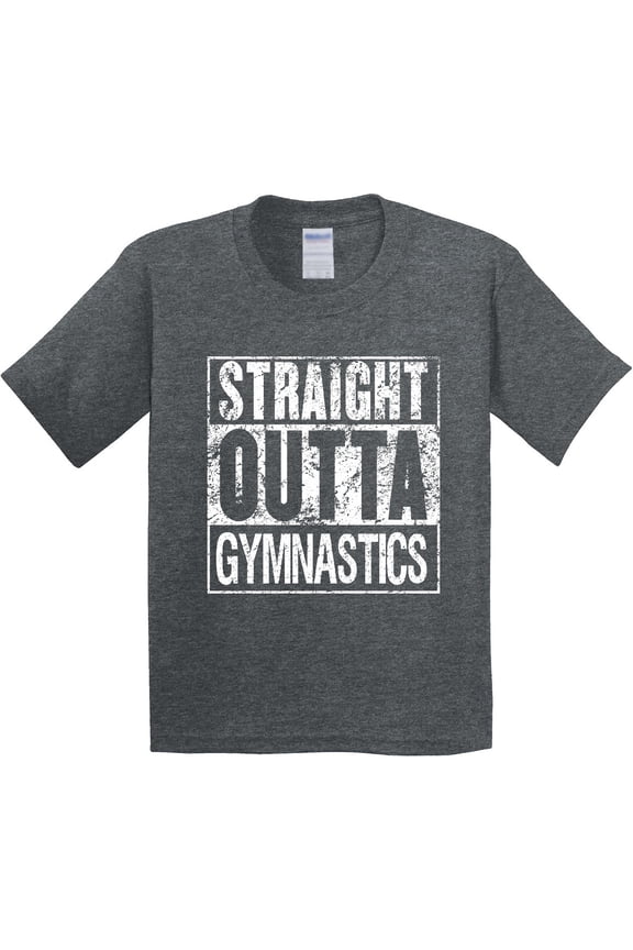 Straight Outta Gymnastics Youth T-Shirt