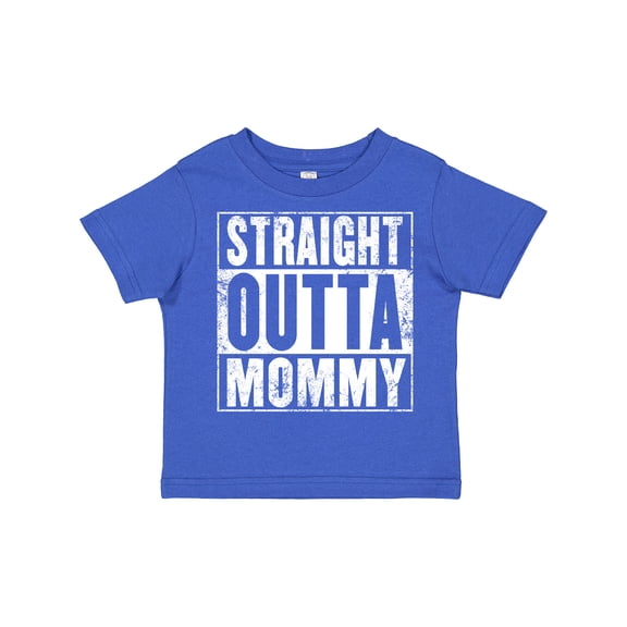 Inktastic Straight Outta Mommy Funny Boys or Girls Toddler T-Shirt