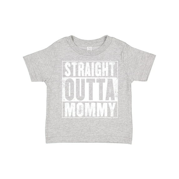 Inktastic Straight Outta Mommy Funny Boys or Girls Toddler T-Shirt