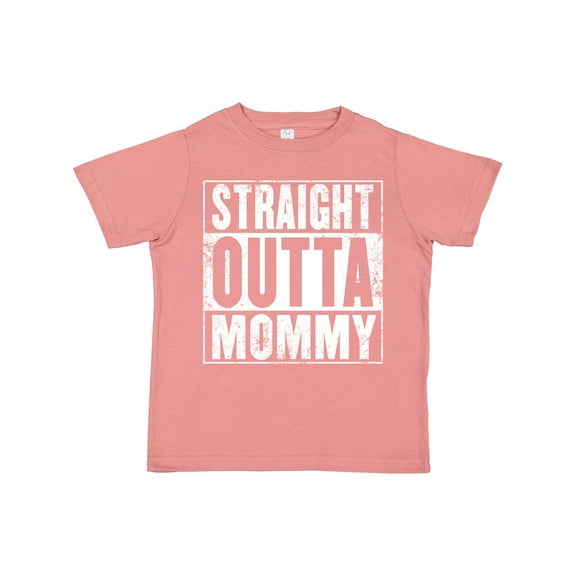 Inktastic Straight Outta Mommy Funny Boys or Girls Toddler T-Shirt