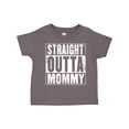 thumbnail image 1 of Inktastic Straight Outta Mommy Funny Boys or Girls Toddler T-Shirt, 1 of 5