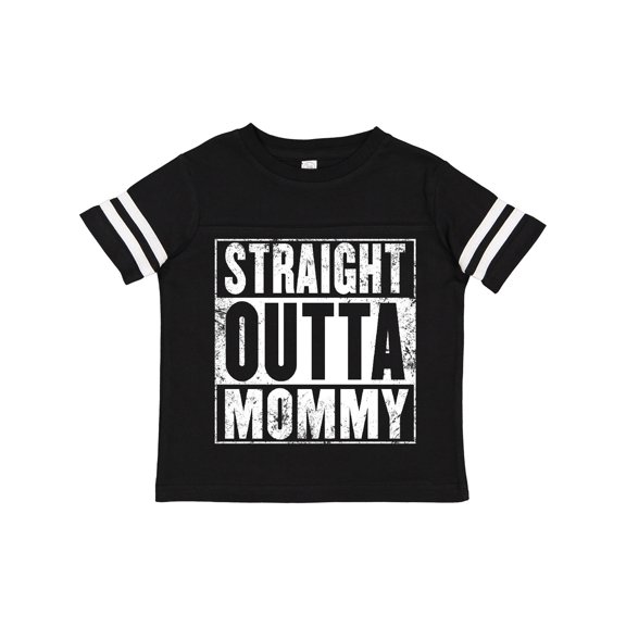 Inktastic Straight Outta Mommy Funny Boys or Girls Toddler T-Shirt