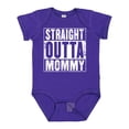thumbnail image 1 of Inktastic Straight Outta Mommy Funny Boys or Girls Baby Bodysuit, 1 of 5