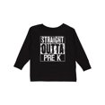 thumbnail image 1 of Inktastic Straight Outta Pre-K Boys or Girls Long Sleeve Toddler T-Shirt, 1 of 5