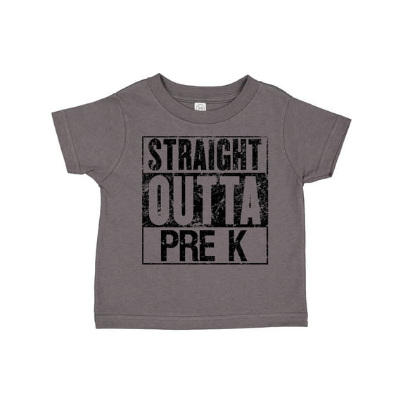 Inktastic Straight Outta Pre-k Boys or Girls Toddler T-Shirt