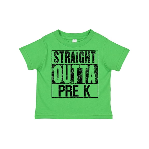 Inktastic Straight Outta Pre-k Boys or Girls Toddler T-Shirt