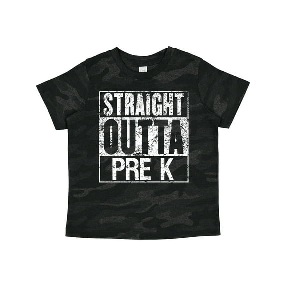 Inktastic Straight Outta Pre-K Boys or Girls Toddler T-Shirt