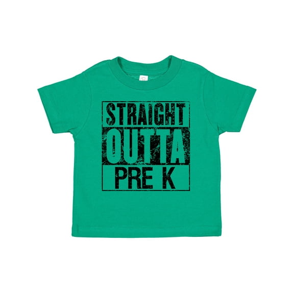 Inktastic Straight Outta Pre-k Boys or Girls Toddler T-Shirt