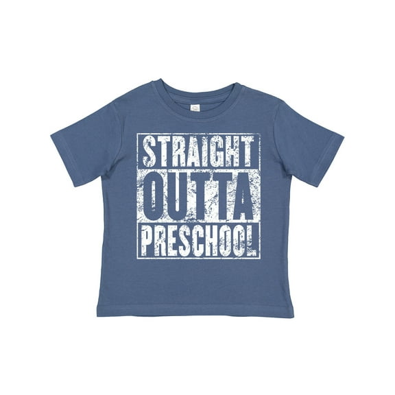 Inktastic Straight Outta Preschool Boys or Girls Toddler T-Shirt