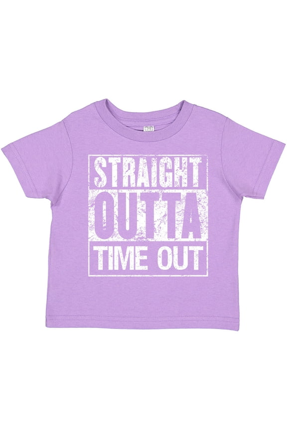 Straight Outta Time out Boys or Girls Toddler T-Shirt