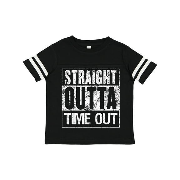 Inktastic Straight Outta Time out Boys or Girls Toddler T-Shirt