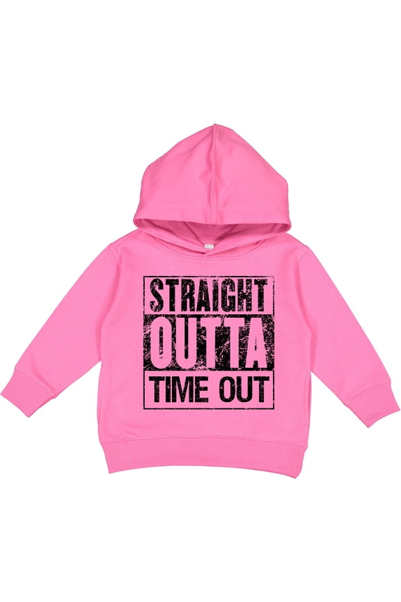 Straight Outta Time out Toddler Hoodie