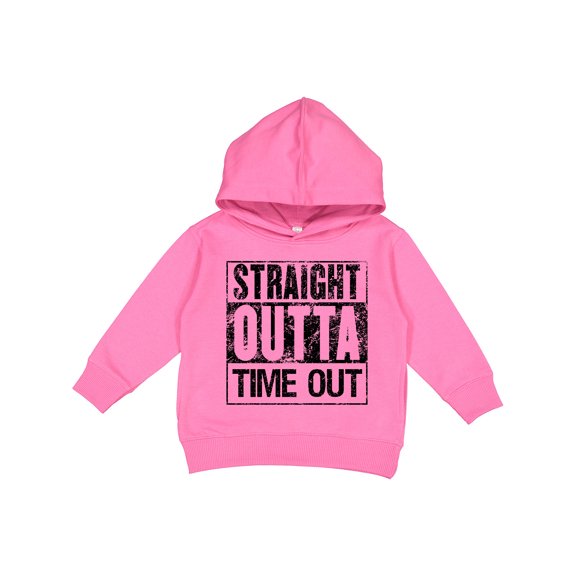 Inktastic Straight Outta Time out Toddler Hoodie