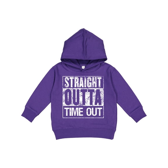 Inktastic Straight Outta Time out Toddler Hoodie